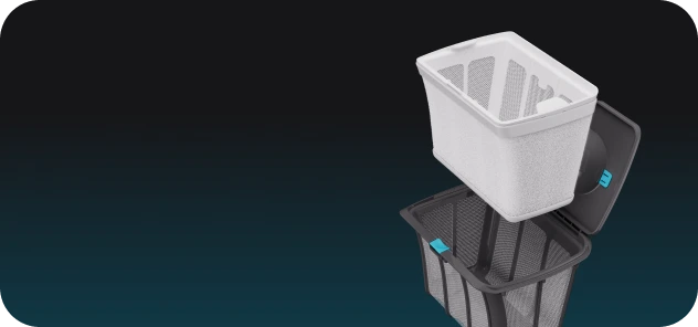 Aiper Scuba S1 MicroMesh filter with dual-layer design for fine particle filtration.